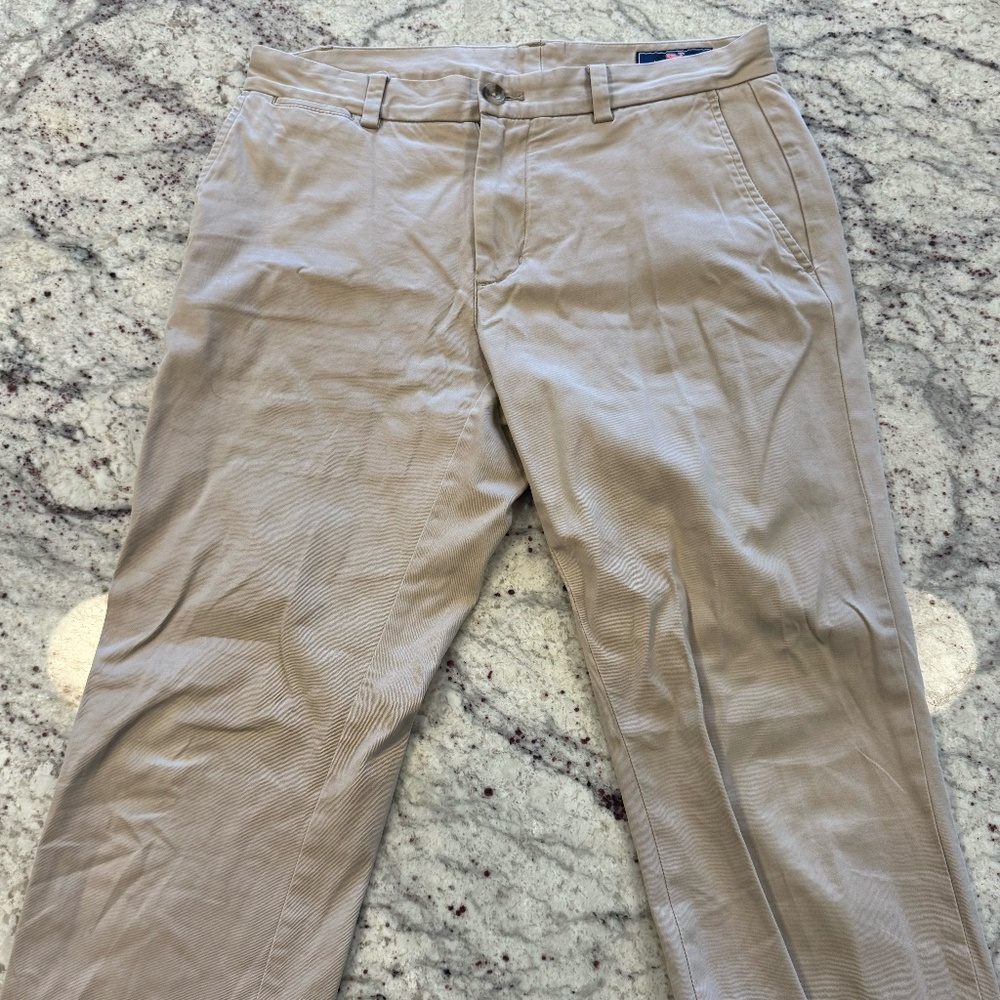 Mens Vineyard Vines Khakai Breaker Pant - Size 30 x 32